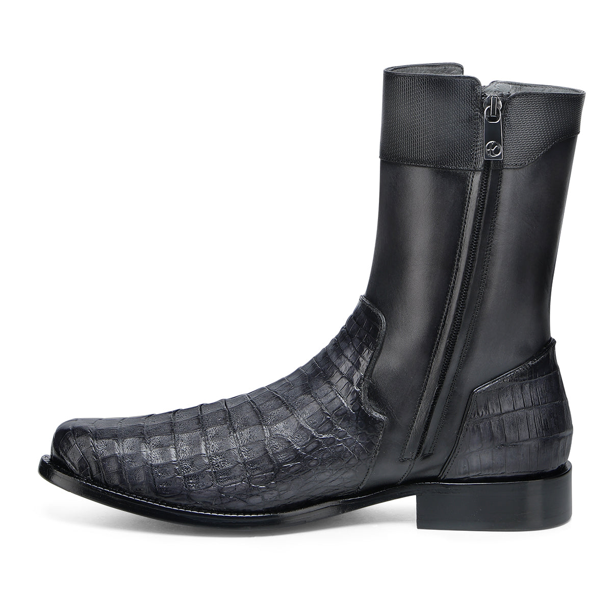 Franco Cuadra Collection Men's Caiman Ankle Boot FF207 - Grey