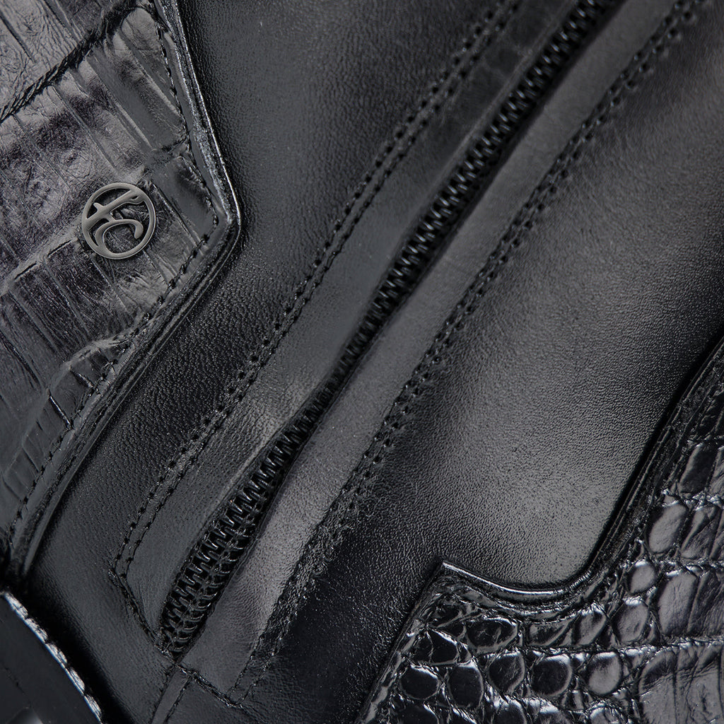 Franco Cuadra Collection Men's Caiman Ankle Boot FF207 - Grey