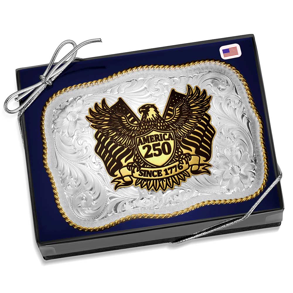 Montana America's 250th Anniversary Buckle 860F-3508X