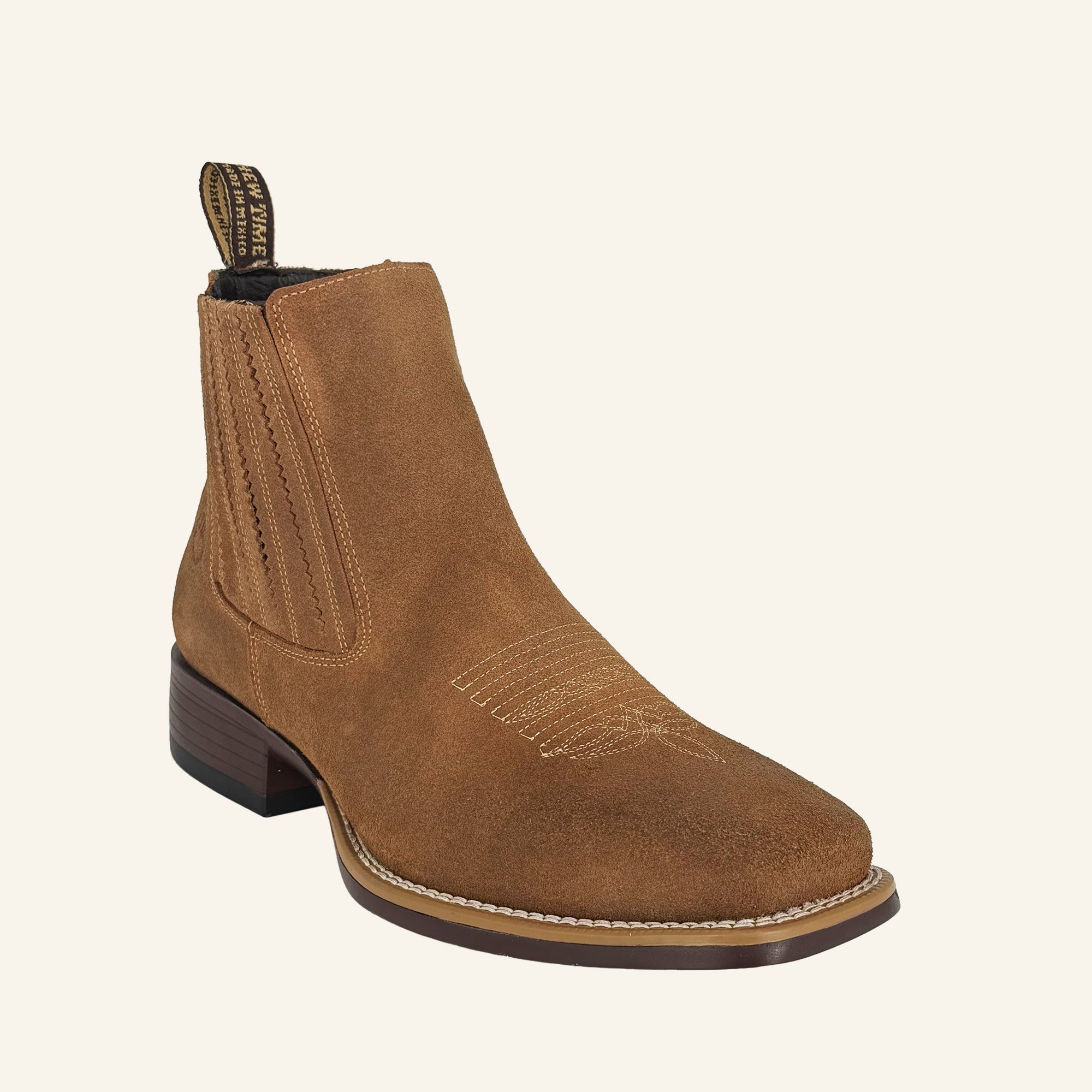 Botin Time Gamuza 8820 - Bronze