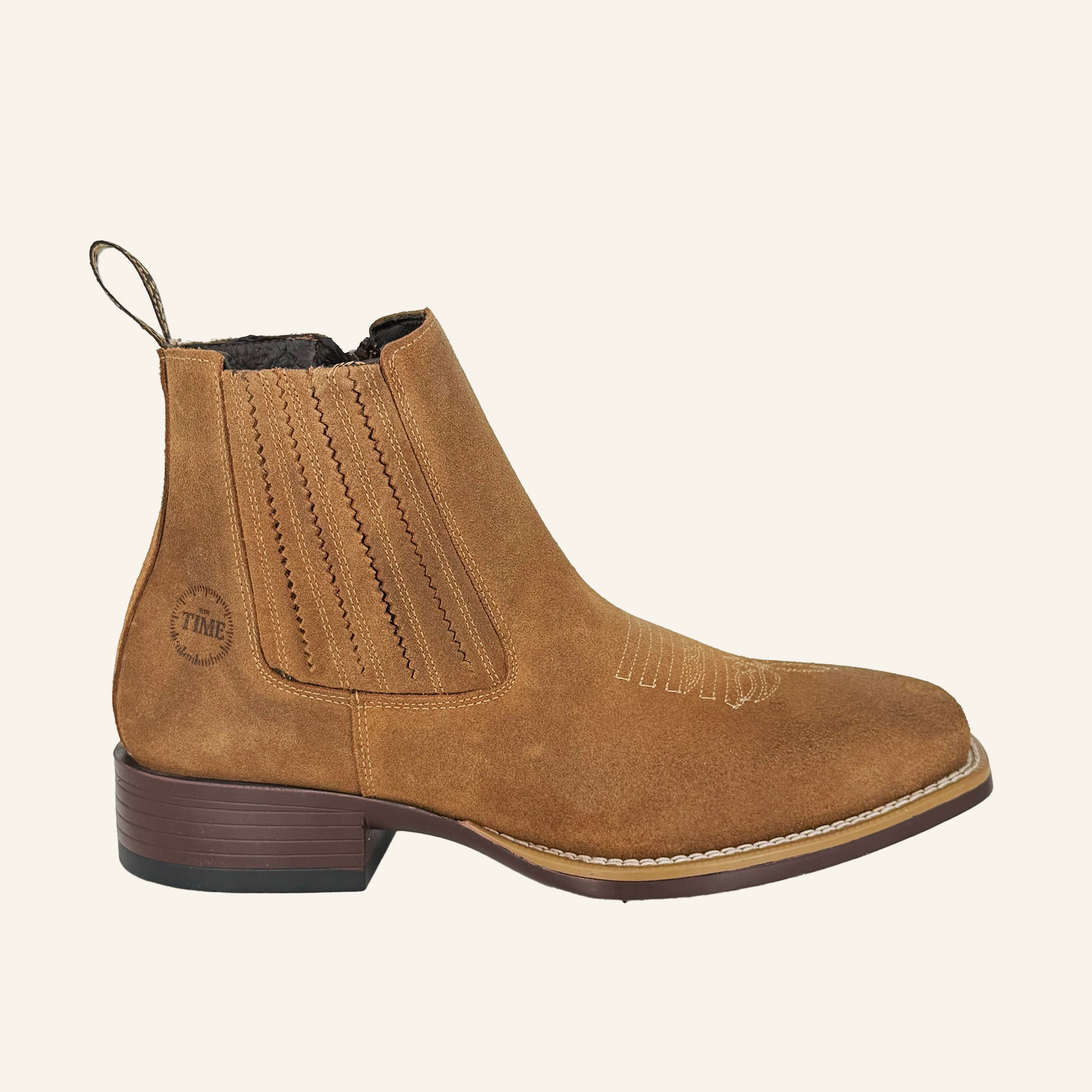 Botin Time Gamuza 8820 - Bronze