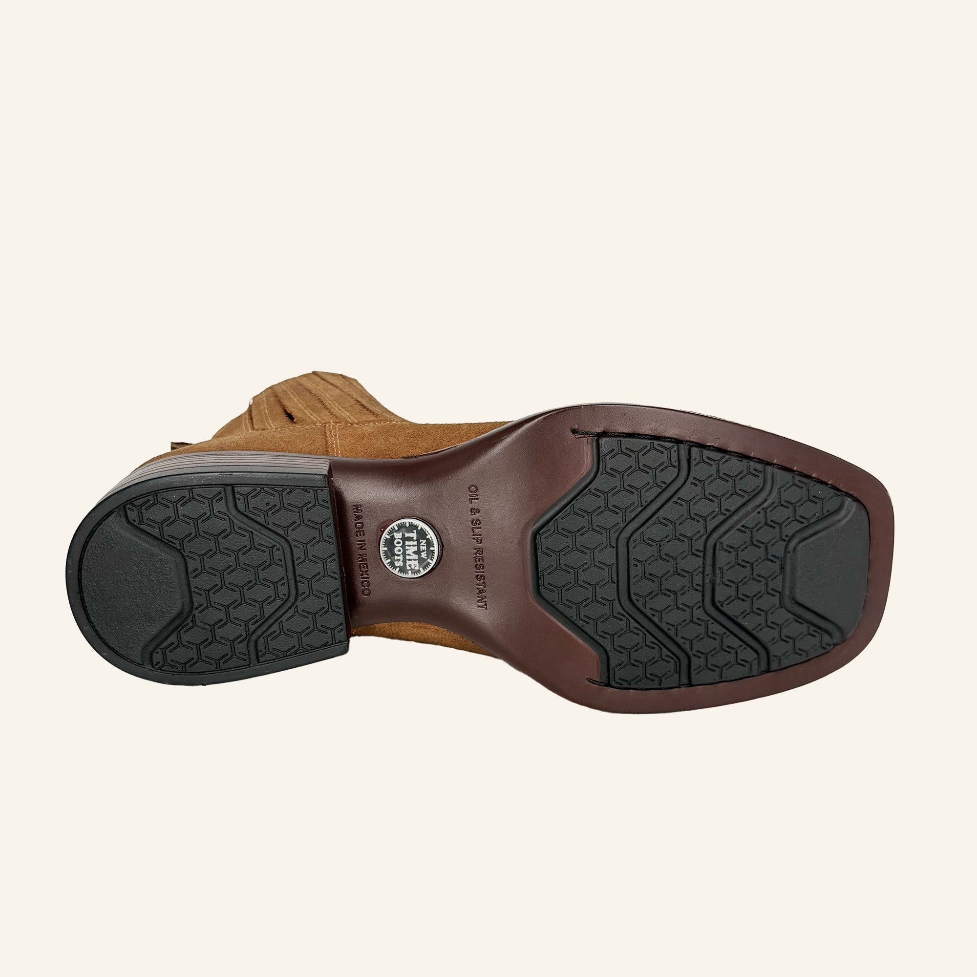 Botin Time Gamuza 8820 - Bronze