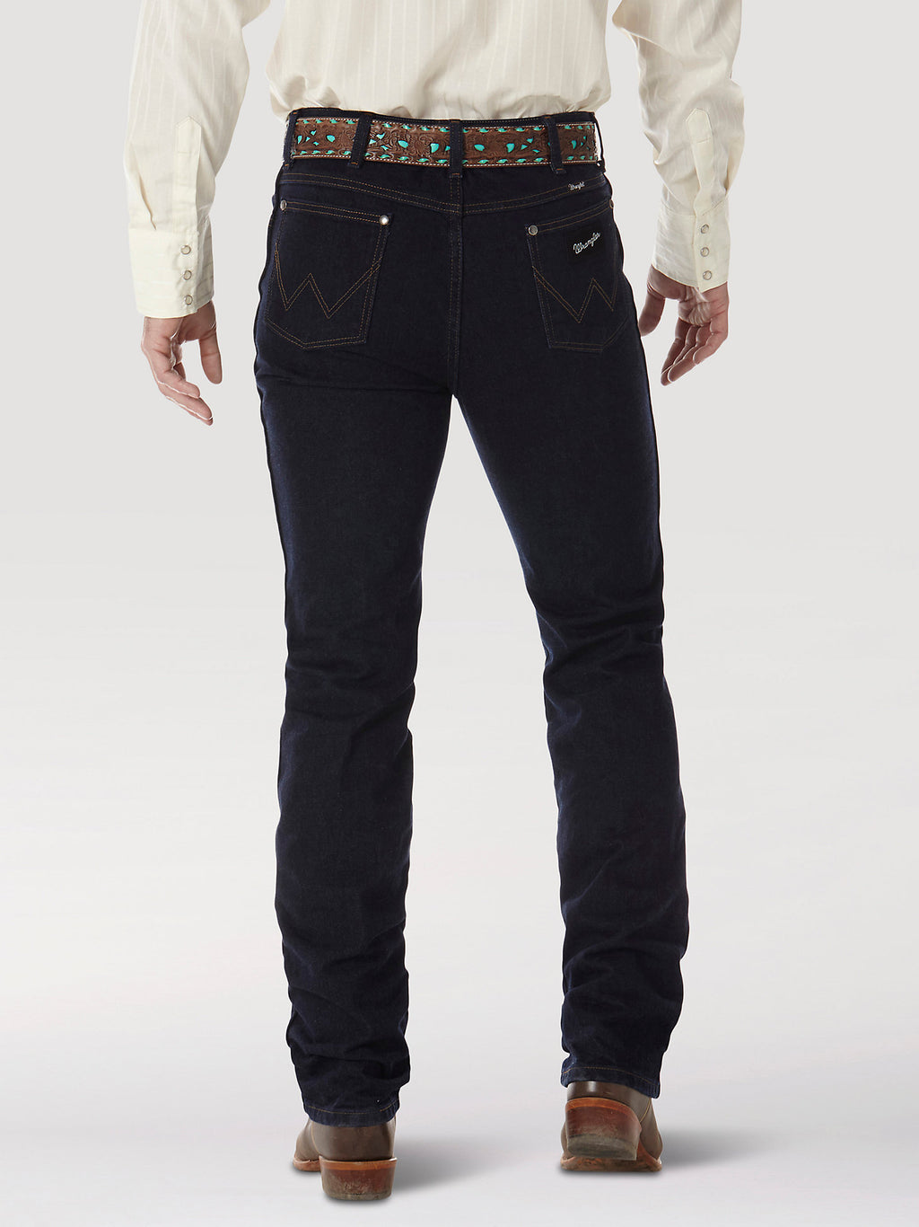 Wrangler Men's Cowboy Cut Silver Edition Slim Fit Jean 933SEDD - Dark Denim