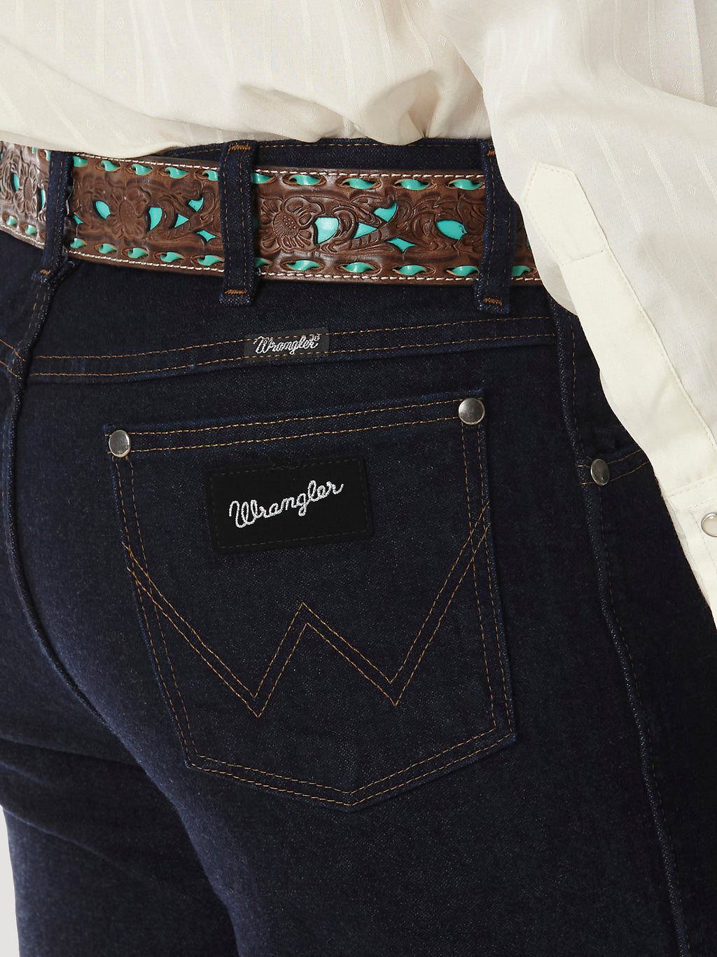 Wrangler Men's Cowboy Cut Silver Edition Slim Fit Jean 933SEDD - Dark Denim