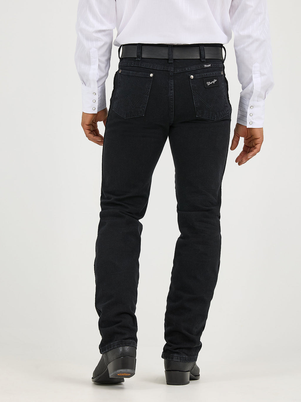 Wrangler Men's Cowboy Cut Silver Edition Slim Fit Jean 933SEWK - Black