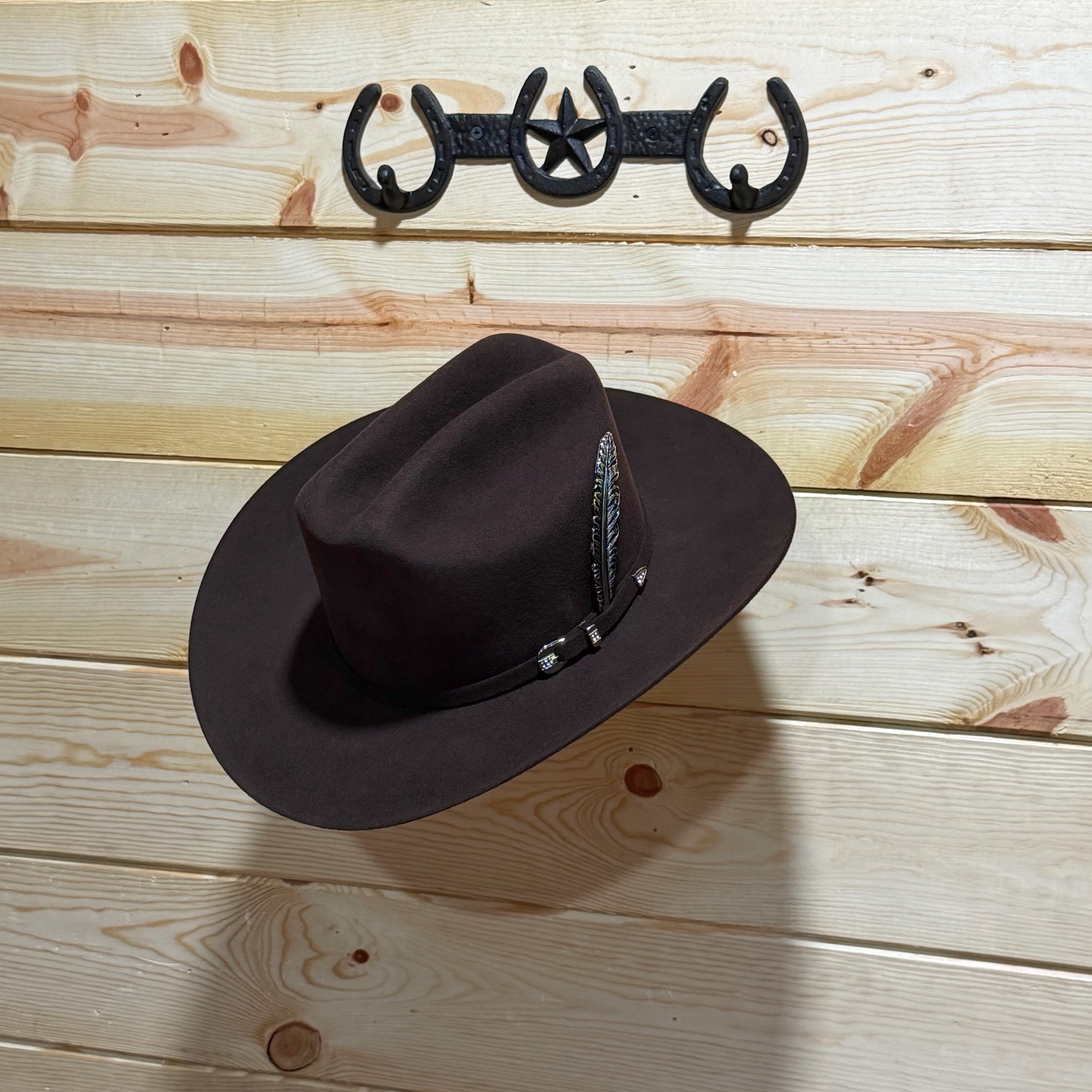 El Mayor 100x Fantasma Felt Hat - Chocolate