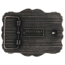 Cargar imagen en el visor de la galería, Montana Framed Longhorn Attitude Buckle A1003P
