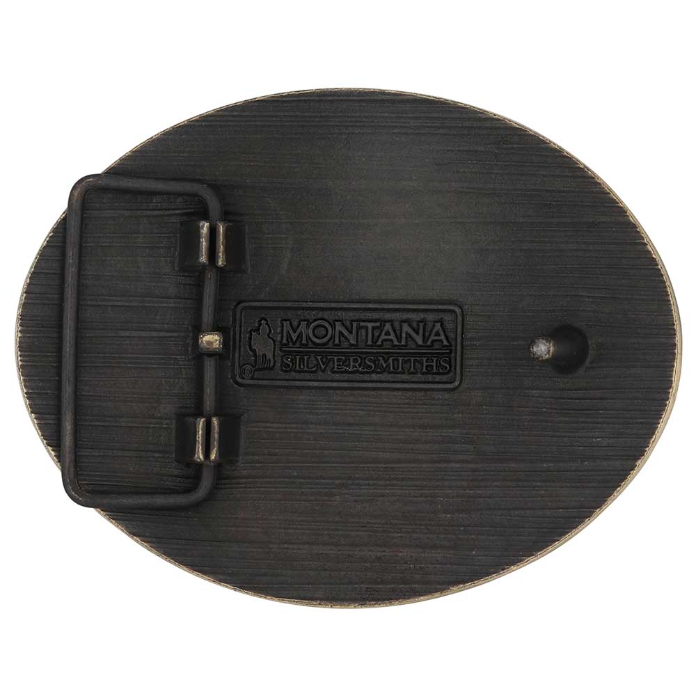 Montana Cowboy Up Attitude Buckle A1007C