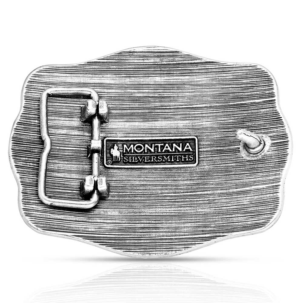 Montana The Roundup Team Roper Buckle A1061P