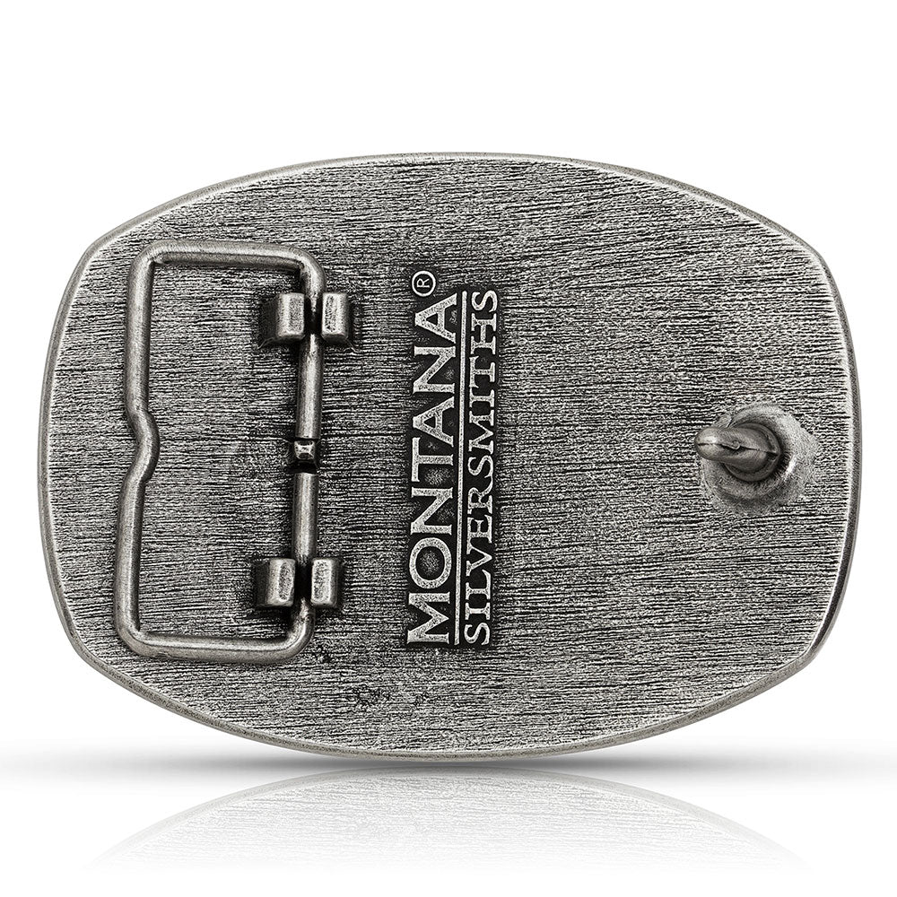 Montana Matched Pair Deer Buckle A785S