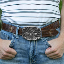 Cargar imagen en el visor de la galería, Montana Matched Pair Deer Buckle A785S
