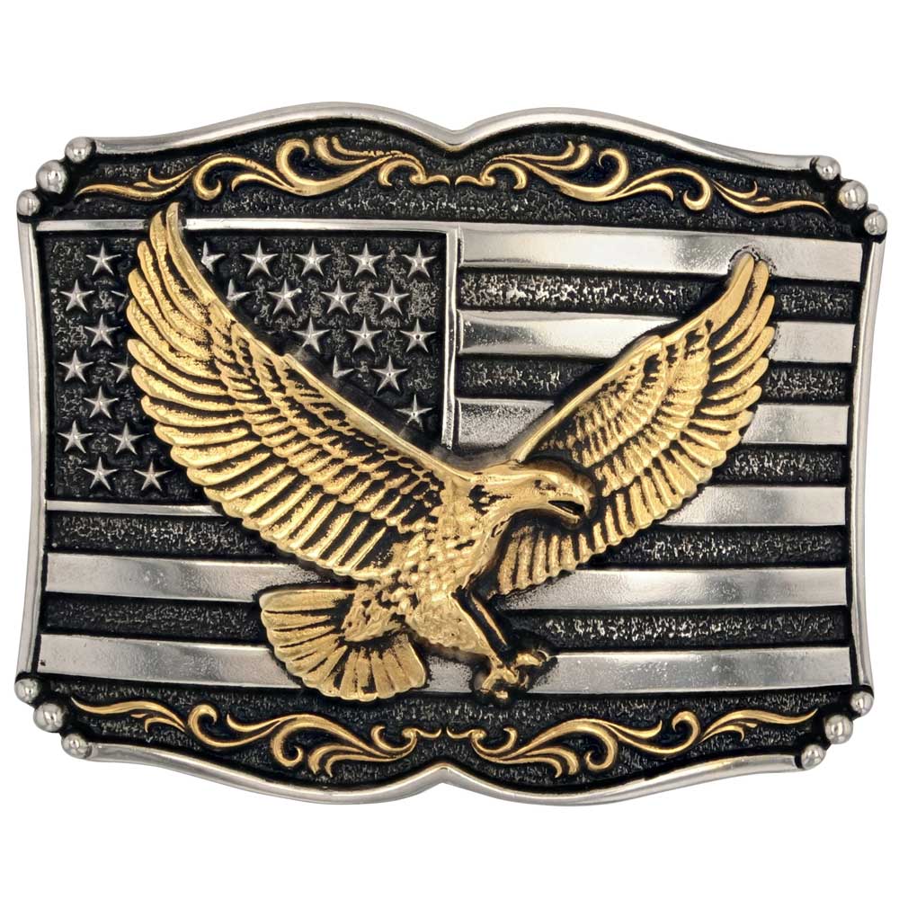 Montana Soaring Liberty Attitude Buckle A952