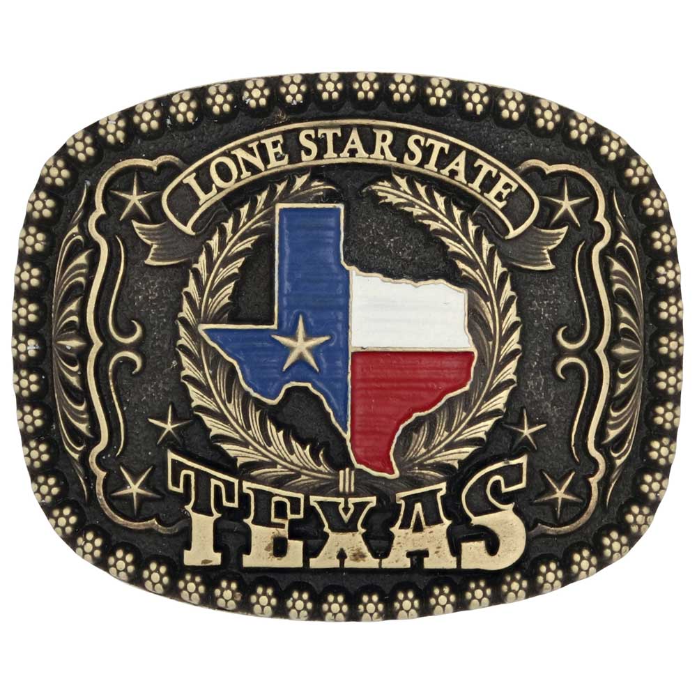 Montana Lone Star Heritage Attitude Buckle A955
