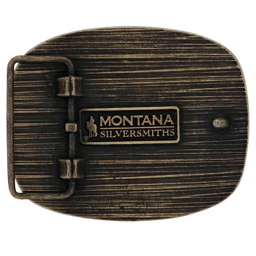 Montana Lone Star Heritage Attitude Buckle A955