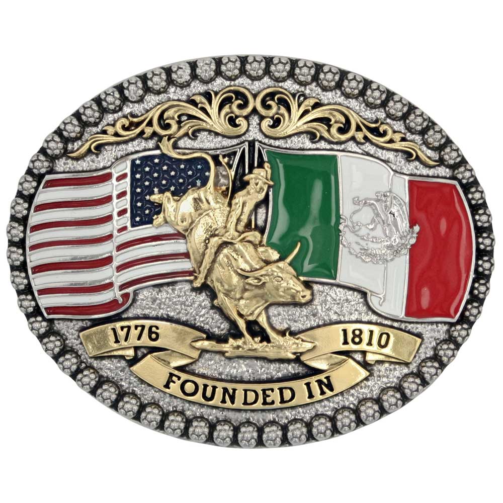 Montana Independence Founded Attitude Buckle A958