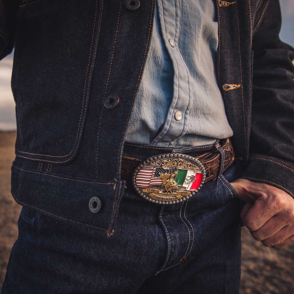 Montana Independence Attitude Buckle A958
