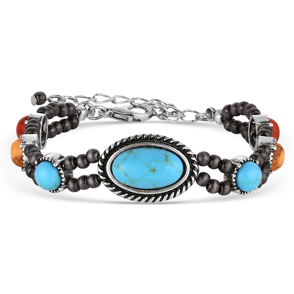 Montana Sunset Skies Beaded Bracelet ABC6559