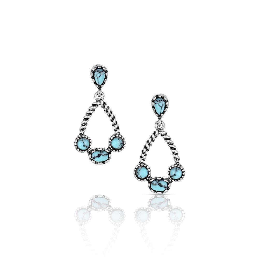 Montana Wander West Turquoise Earrings AER6569