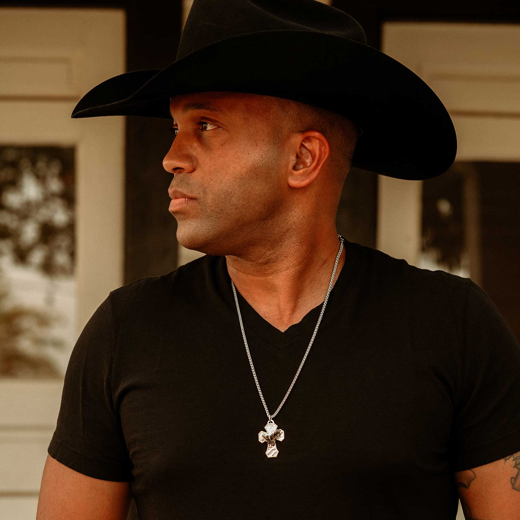 Montana High Praise American Made Cross Necklace AMNC5675