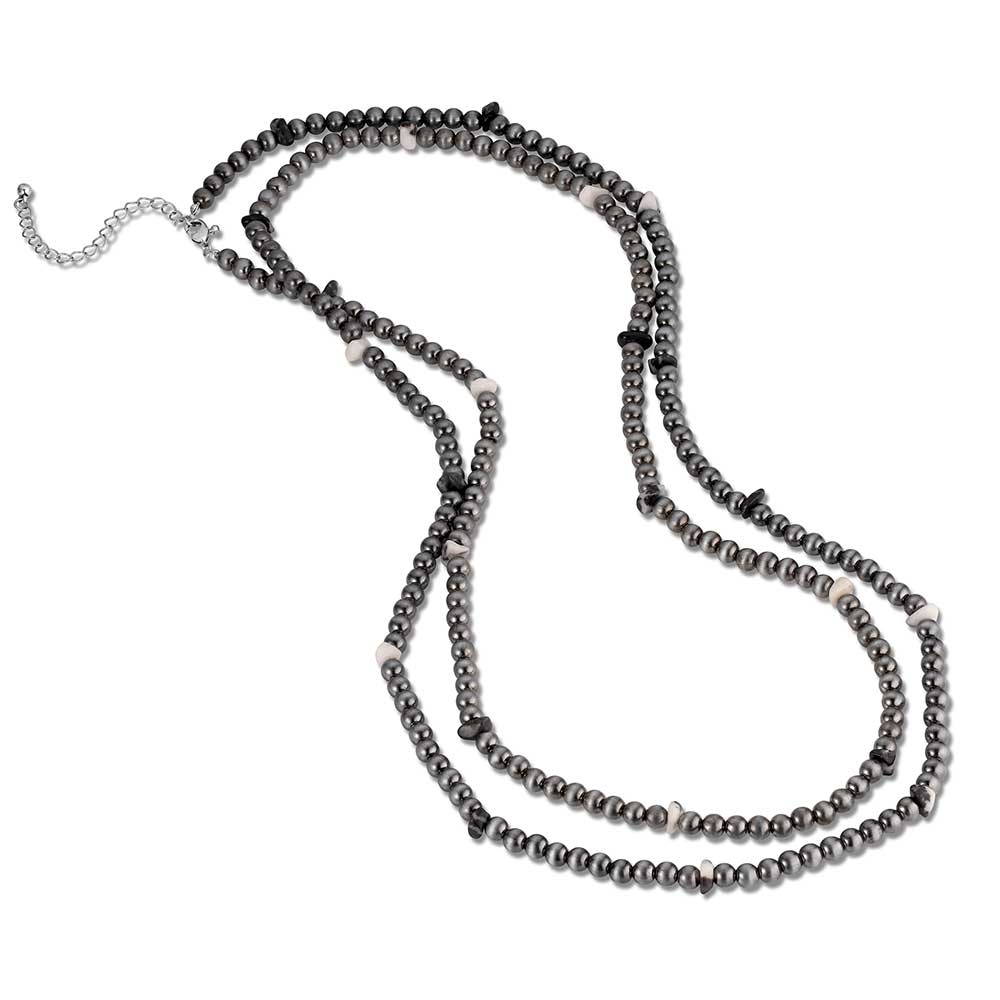 Montana Endless Evening Beaded Wrap Necklace ANC6564