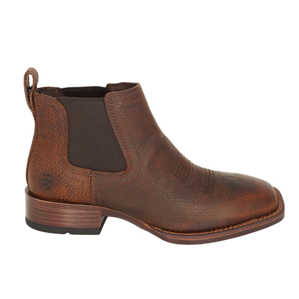 Ariat Men's Booker Ultra Wide Square Toe 10053654 - Brown