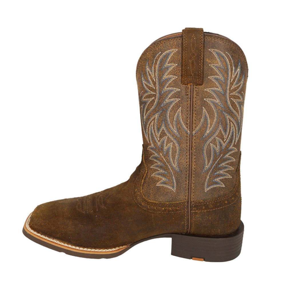 Ariat Men's Sport Western Wide Square Toe 10053732 - Tan