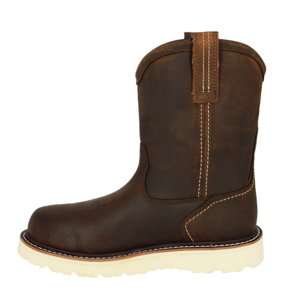 Ariat Men's Rebar Wedge Pull-On H20 10053612 - Distressed Brown