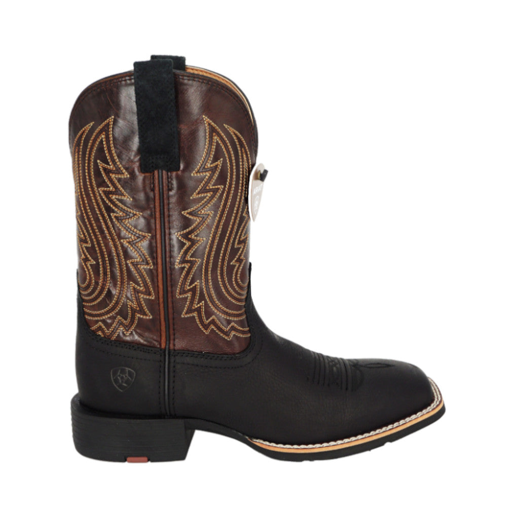 Ariat Men's Sport Big Country Wide Square Toe 10053629 - Black