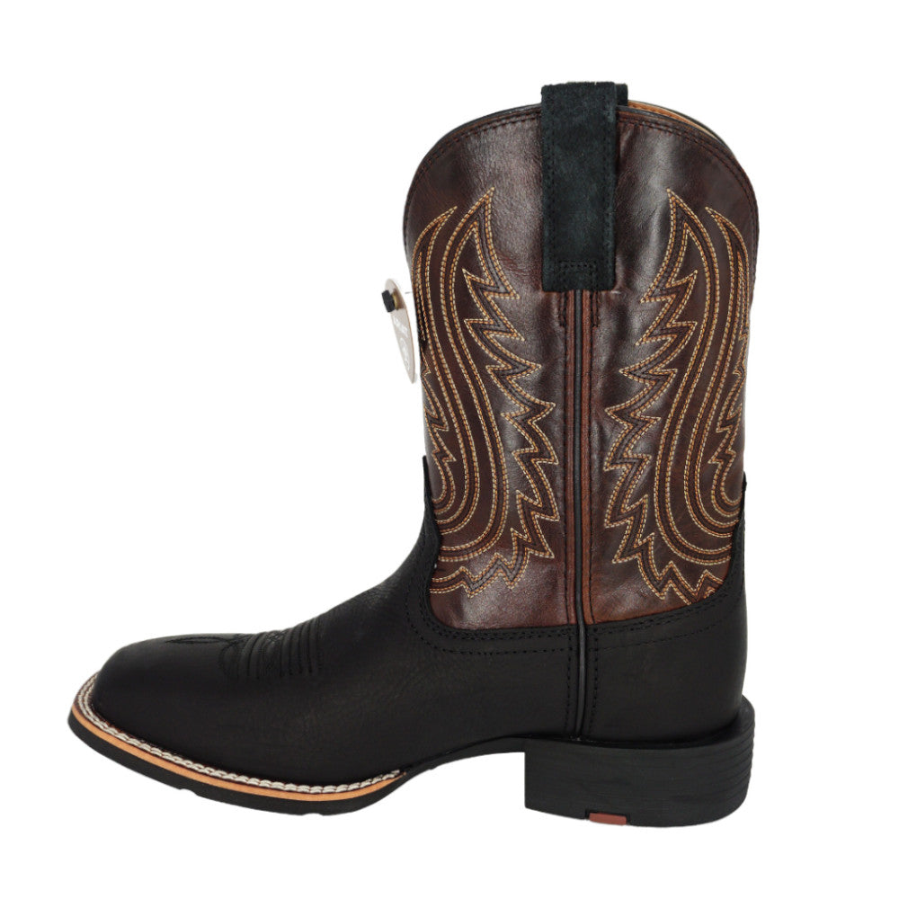 Ariat Men's Sport Big Country Wide Square Toe 10053629 - Black