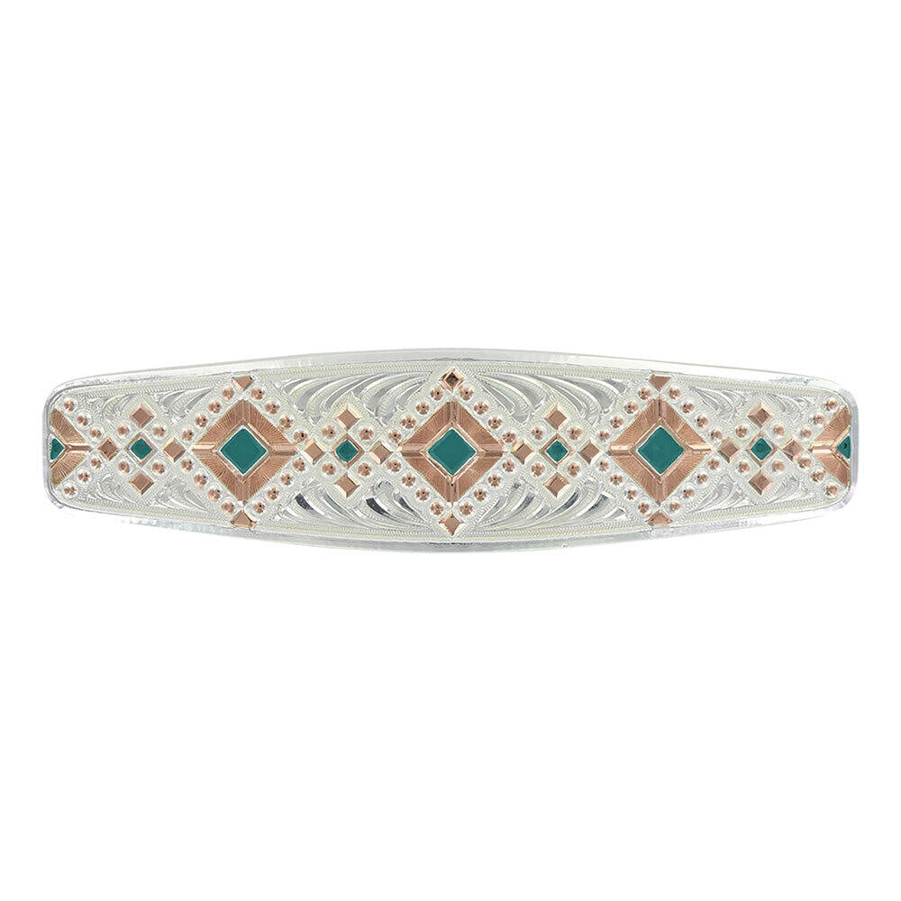 Montana Two Tone Southwestern Beats Barrette BA3713TQ