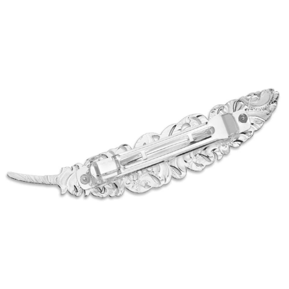 Montana Antiqued Montana Feather Barrette BA4059RTS