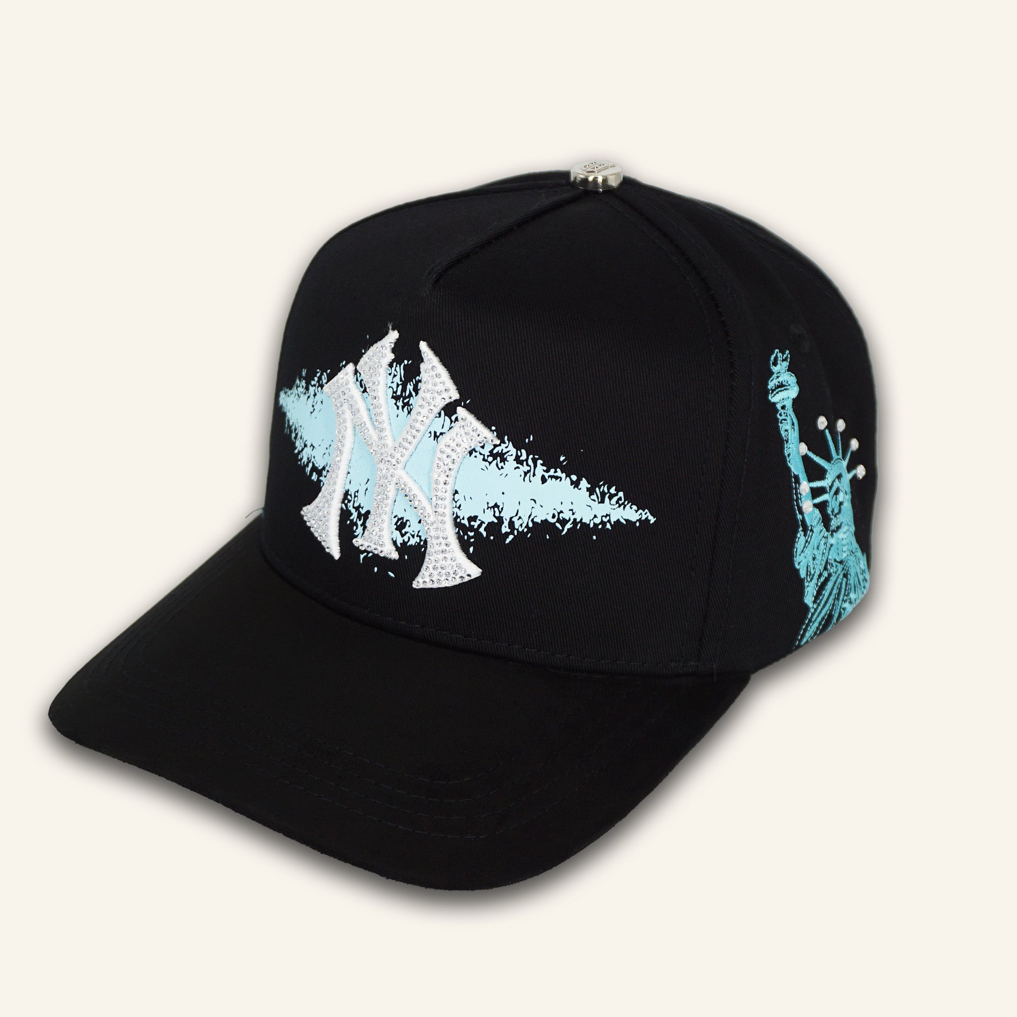 Bigg Boss NY Baby Blue/ Black Hat BB103