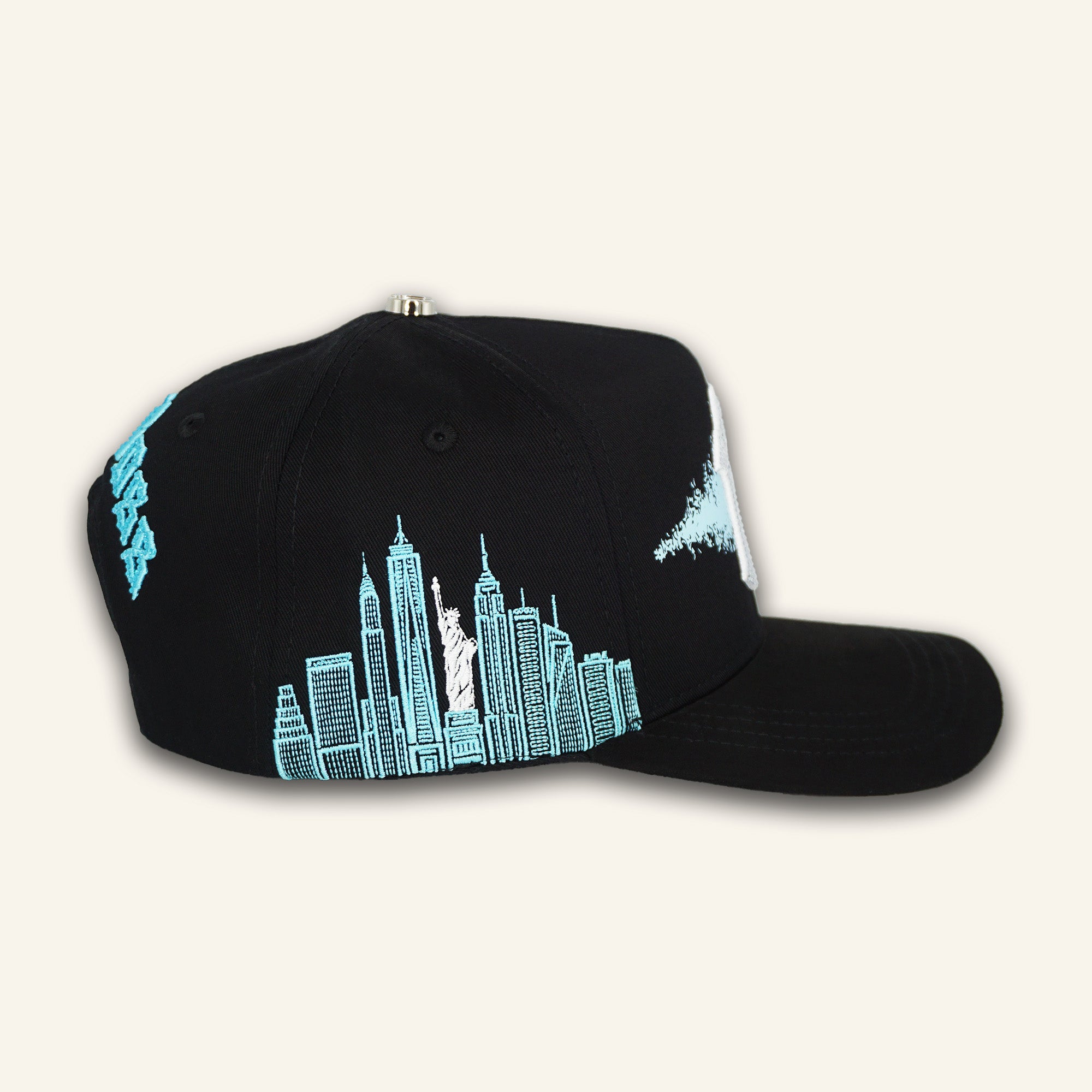 Bigg Boss NY Baby Blue/ Black Hat BB103