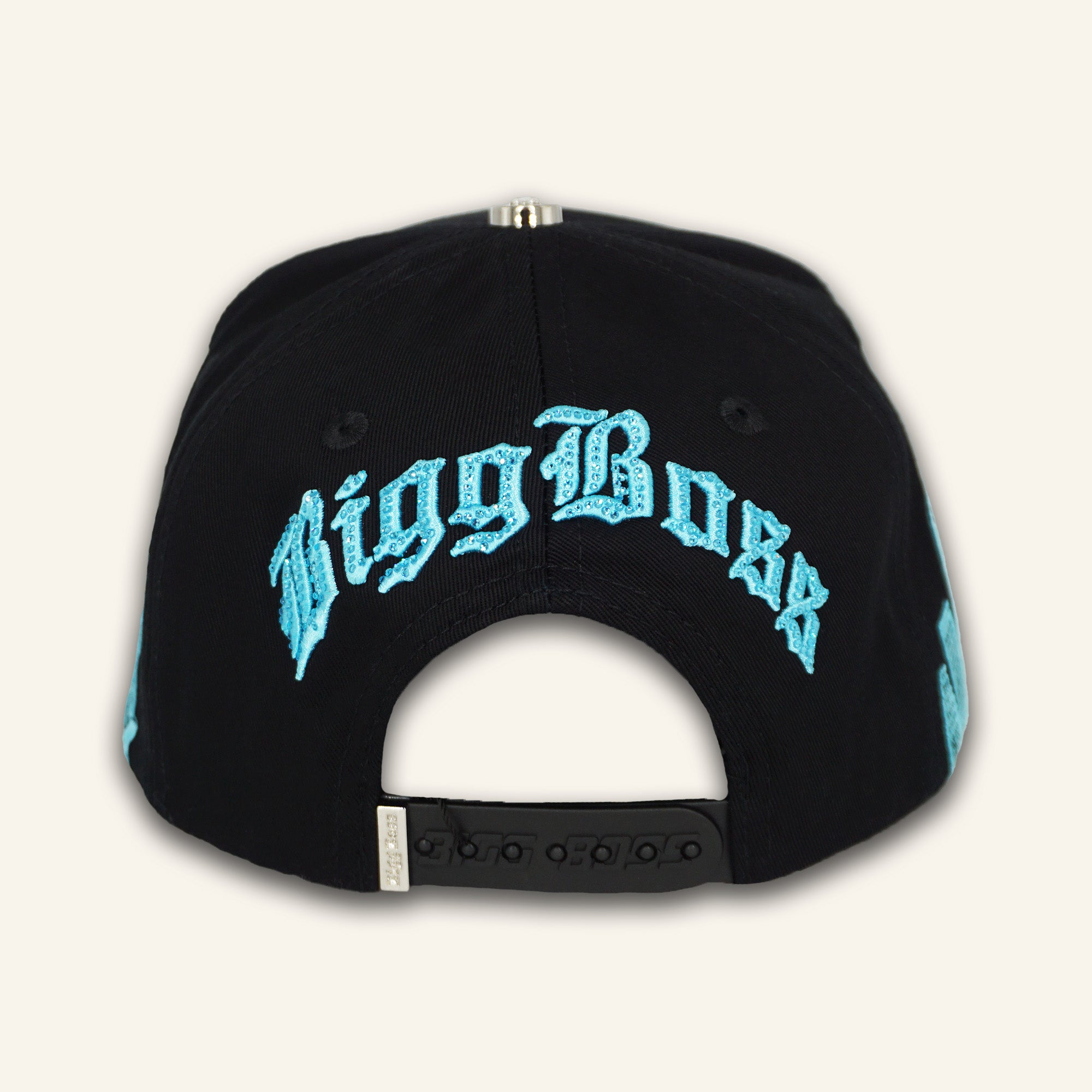 Bb103 Bigg Boss NY Baby Blue/ Black Hat BB103