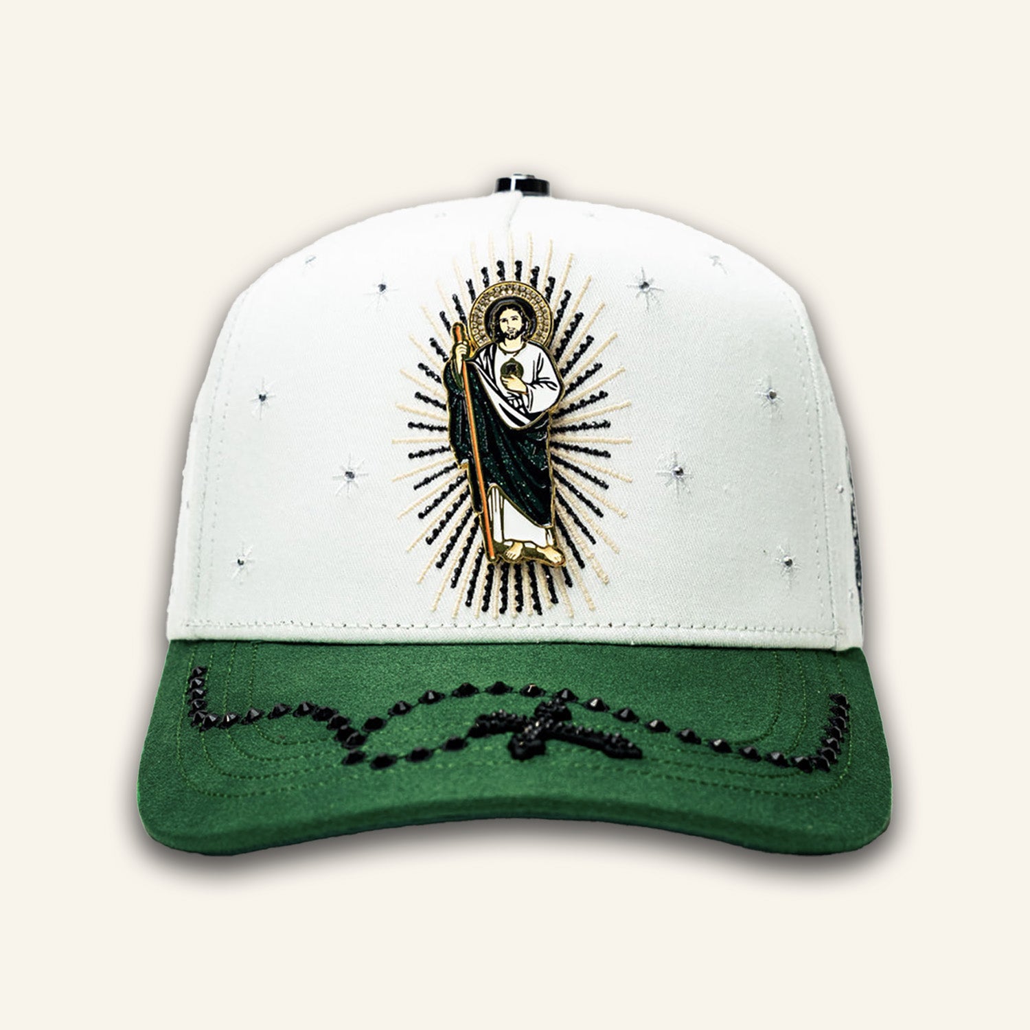 Bigg Boss San Judas Crystal White Hat BB91