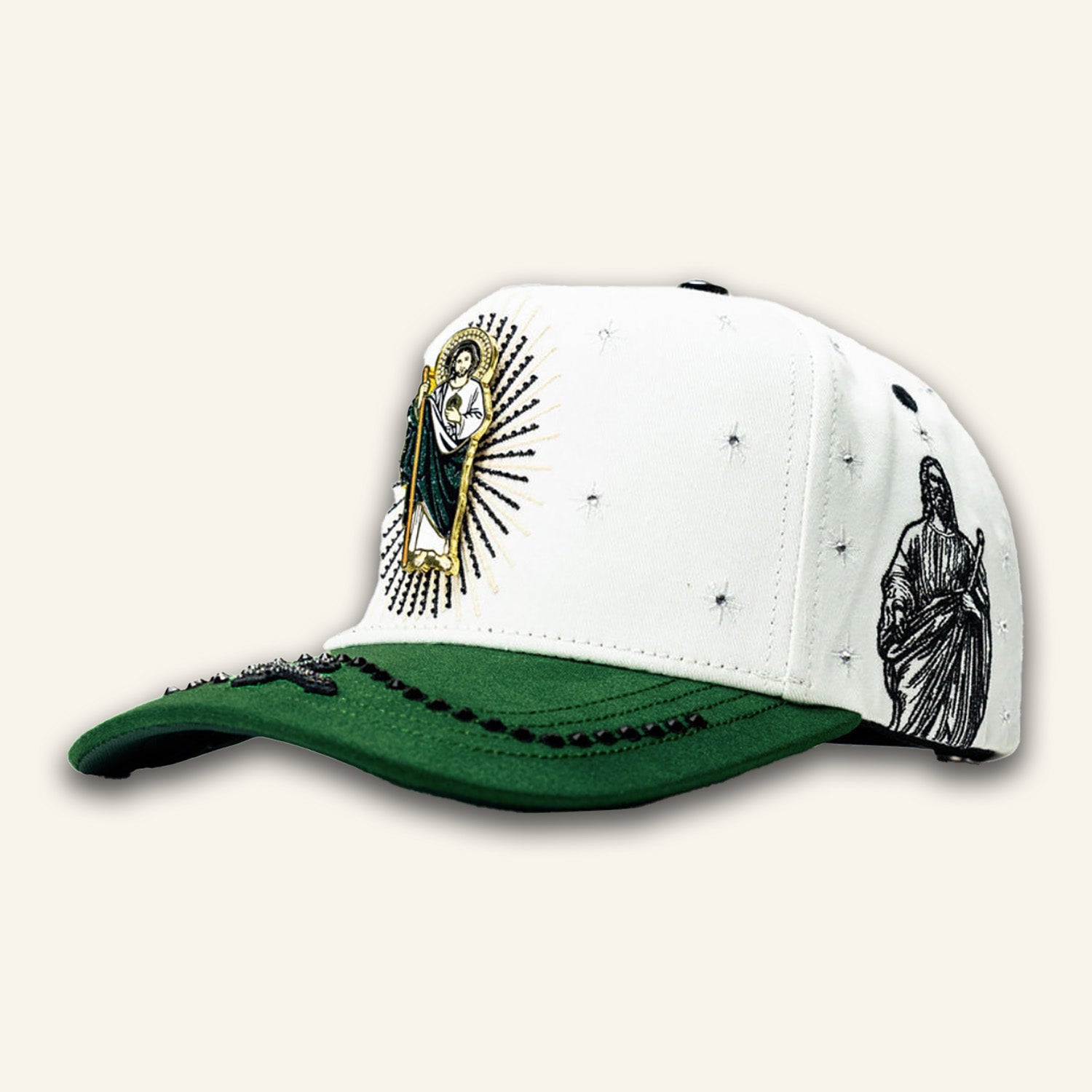 Bigg Boss San Judas Crystal White Hat BB91