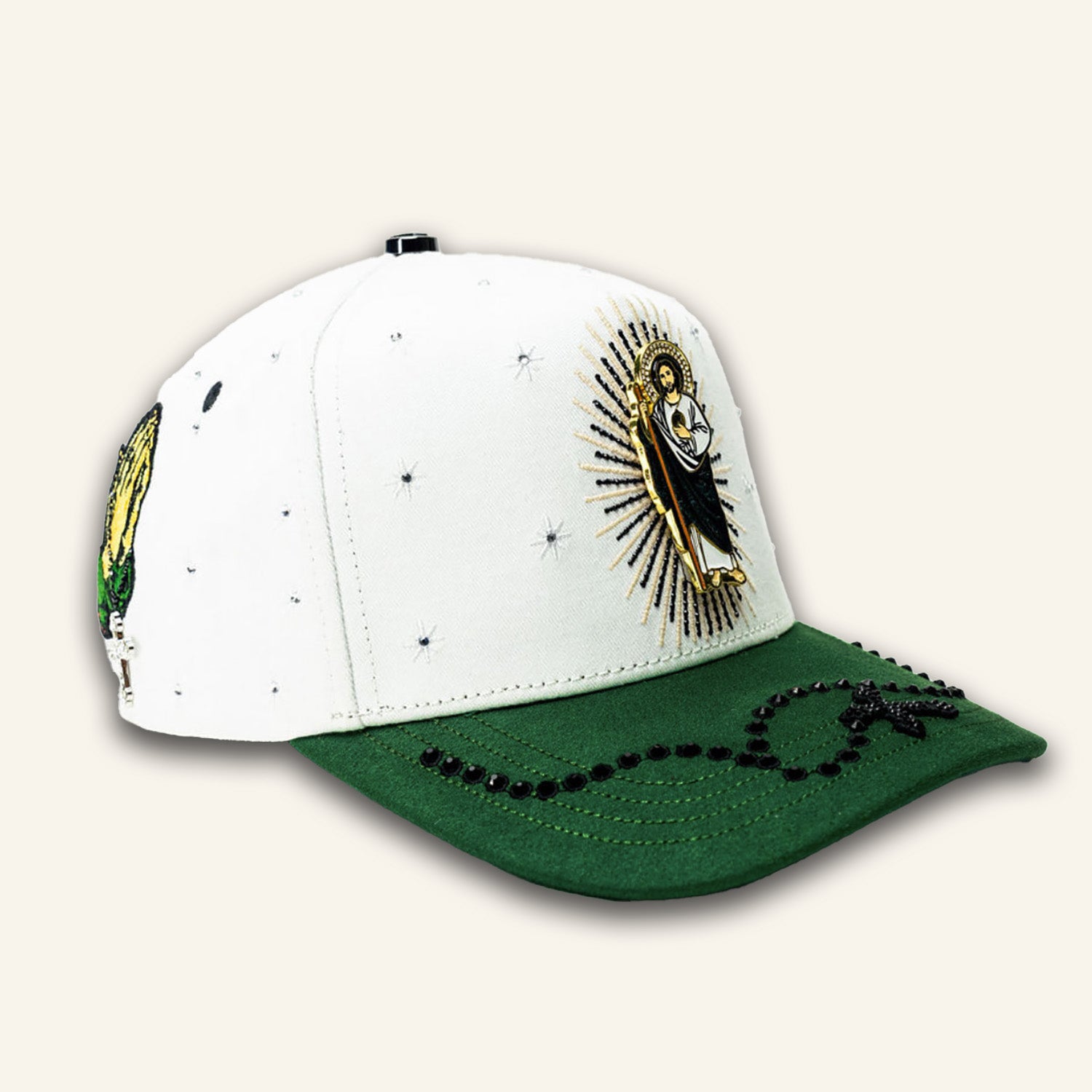 Bigg Boss San Judas Crystal White Hat BB91