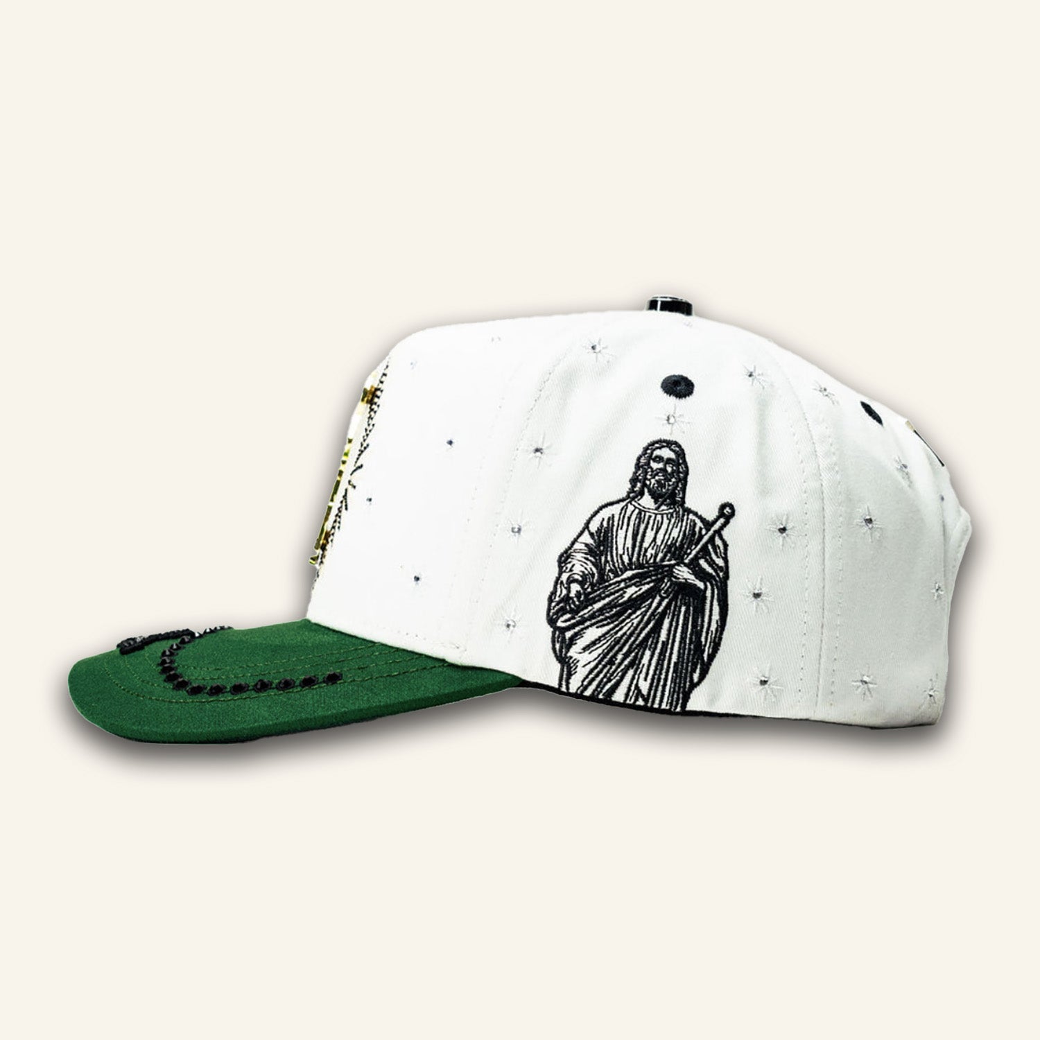 Bigg Boss San Judas Crystal White Hat BB91