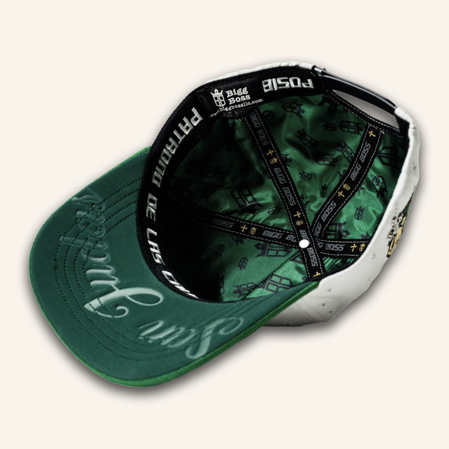 Bigg Boss San Judas Crystal White Hat BB91