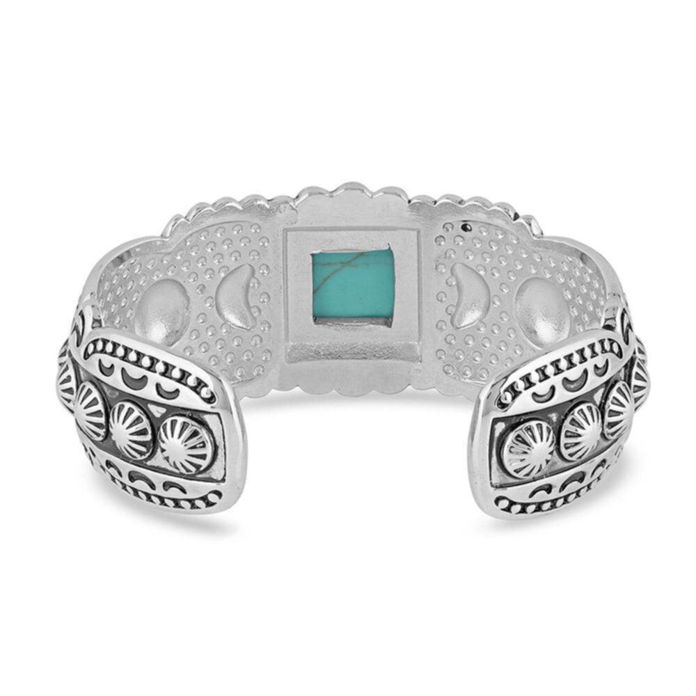 Montana Flourished Turquoise Cuff Bracelet BC4813