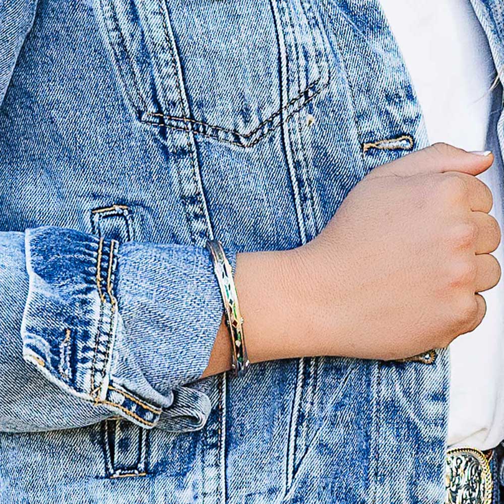 Montana Western Mosaic Cuff Bracelet BC5690