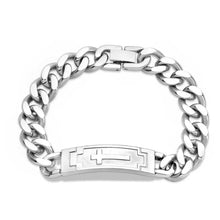 Cargar imagen en el visor de la galería, Montana Devoted Faith Cross Cuban Link Bracelet BC5837
