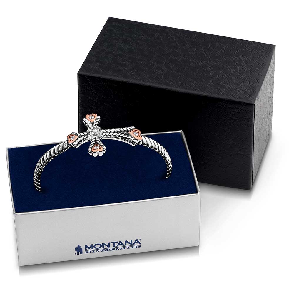 Montana Faith in my Heart Cross Bracelet BC6040