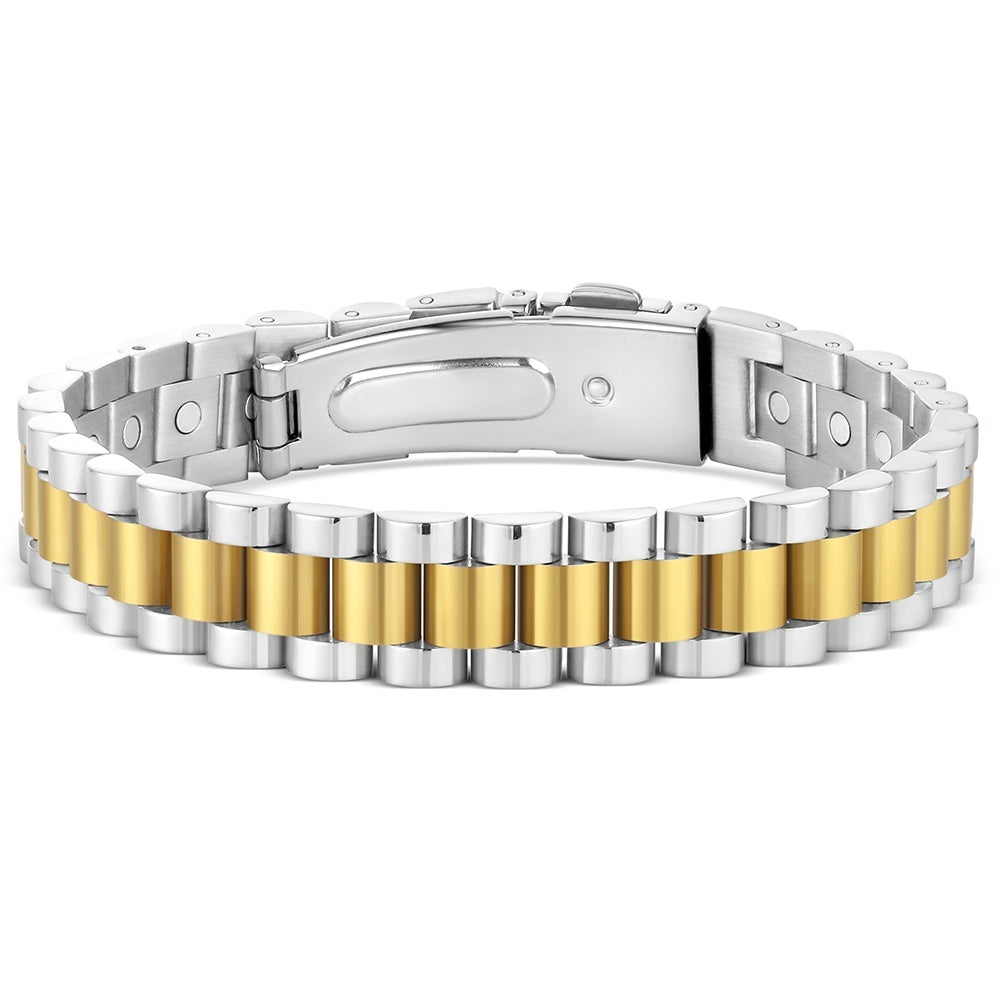 Montana Twin Steel Link Bracelet BC6519