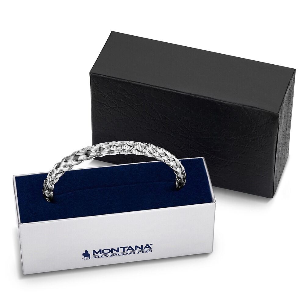 Montana Simple Braided Cuff Bracelet BC6521