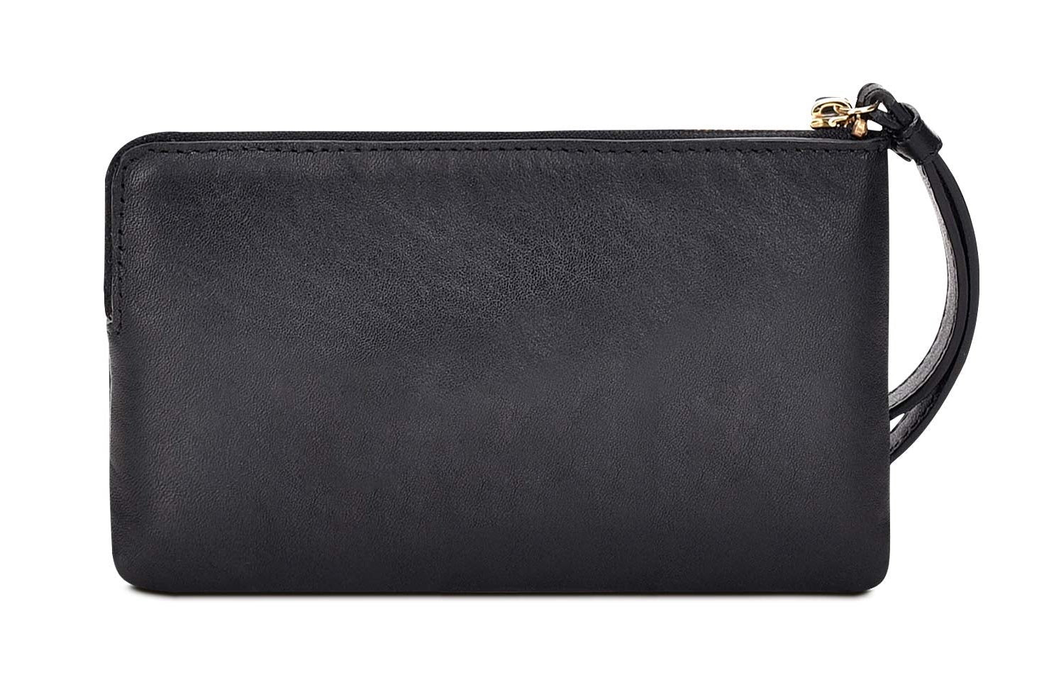 Cuadra Women's Black Stingray Stitching Wallet DU330