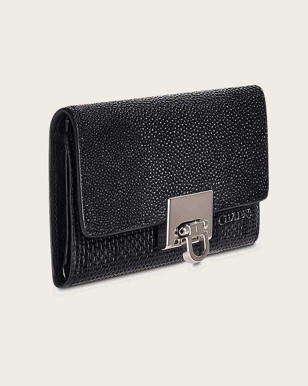 Cuadra Stingray Black Wallet DU337