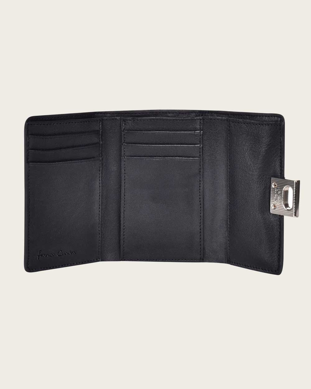 Cuadra Stingray Black Wallet DU337