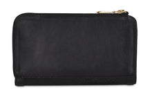 Load image into Gallery viewer, Cuadra Women&#39;s Black Stingray Studs Wallet BD224MA
