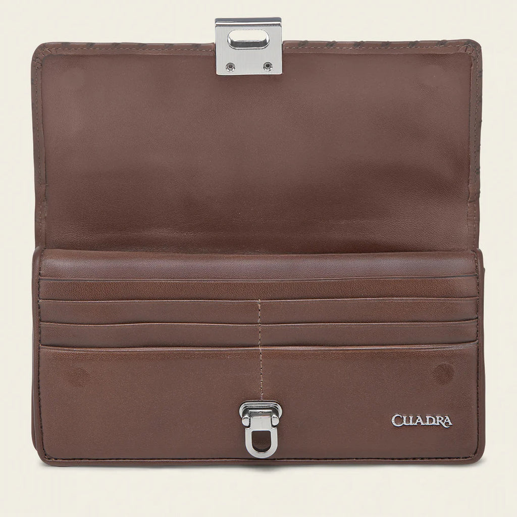 Cuadra Women's Brown Laser Wallet DU673